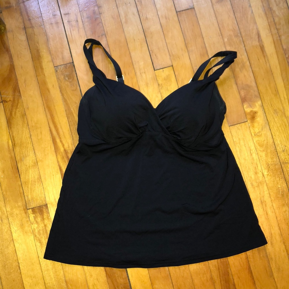 Lands End swim top-bra fit